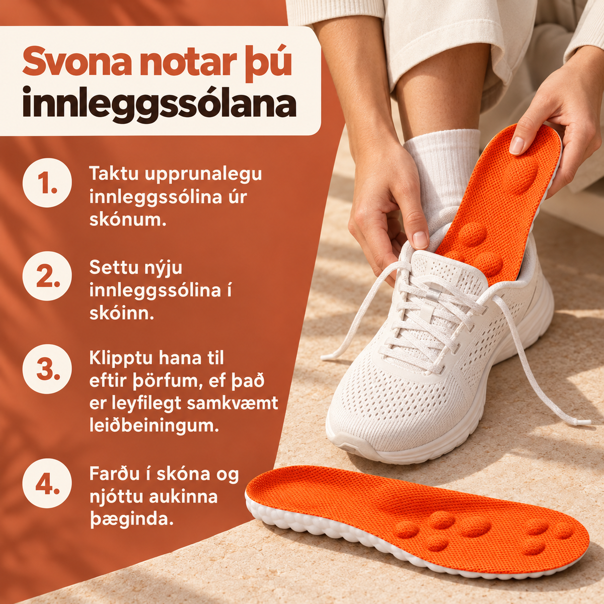 Archoo-innleggssólar